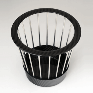 Gilgamesh – Carbon Fibre Waste Paper Basket